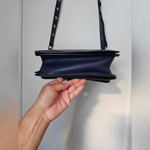 Rebecca Minkoff Hook Up Shoulder Bag Blue/Purple - Picture 5 of 16